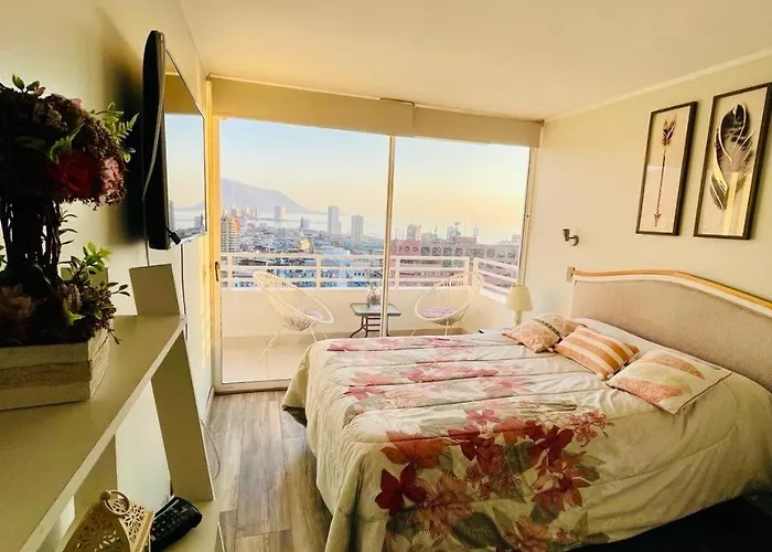 Departamento Con Espectacular Ubicacion, Vista Al Mar Y Panoramica A Todo Iquique